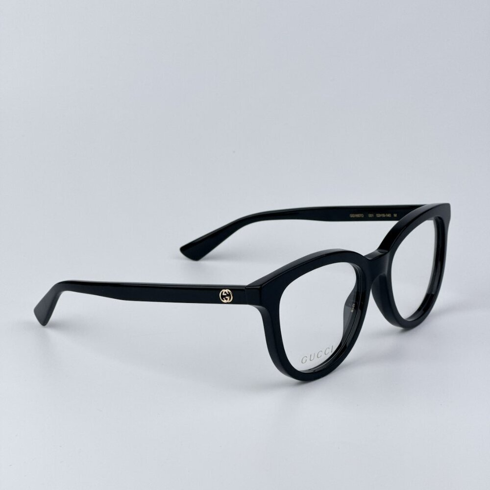 Gucci Women Black Oval BRAND NEW Eyeglasses GG1687O 001 - Picture 4 of 9